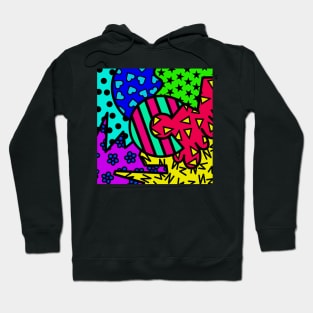 Alphabet Series - Letter C - Bright and Bold Initial Letters Hoodie